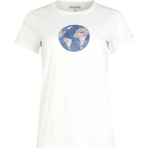 Abbigliamento Donna T-shirts a maniche lunghe Regatta Fingal VIII Bianco