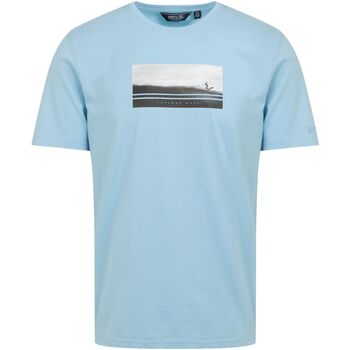 Abbigliamento Uomo T-shirts a maniche lunghe Regatta Cline VIII Blu