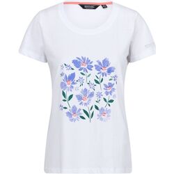Abbigliamento Donna T-shirts a maniche lunghe Regatta Filandra VIII Bianco