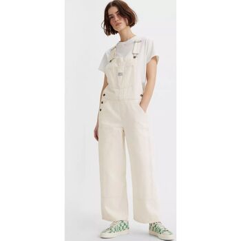Abbigliamento Donna Tuta jumpsuit / Salopette Levi's A6079 0001 - BAGGY WORK-BARELI Bianco