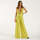 Abbigliamento Donna Vestiti Elisabetta Franchi tuta gialla in crepe Giallo