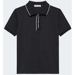 Abbigliamento Bambino T-shirt & Polo Calvin Klein Jeans  Nero