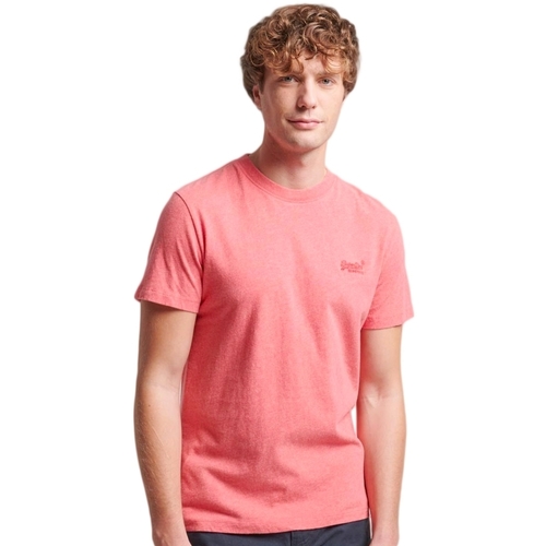 Abbigliamento Uomo T-shirt maniche corte Superdry Vintage Rosa