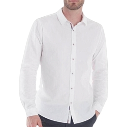 Abbigliamento Uomo T-shirts a maniche lunghe Le Temps des Cerises Dorus Bianco