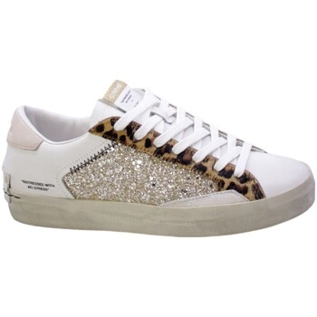 Crime London Sneakers Donna Bianco Glitter Distressed 27005pp6 Bianco