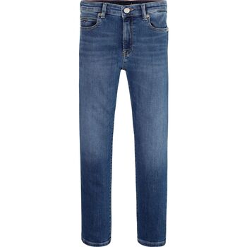 Abbigliamento Bambino Jeans slim Tommy Hilfiger Jeans Modern straight fit KB0KB08692 Blu
