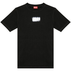 Abbigliamento Uomo T-shirt maniche corte Diesel T JUST N4 MAGLIETTA Nero