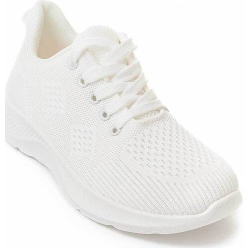 Scarpe Donna Sneakers basse Leindia 88587 Bianco