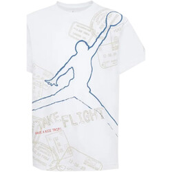 Abbigliamento Bambino T-shirt maniche corte Nike 95D006 Bianco