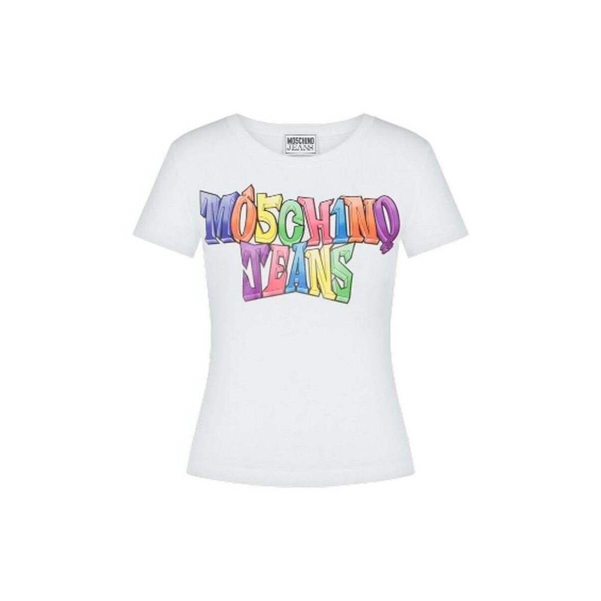 Abbigliamento Donna T-shirt maniche corte Moschino SKU_272908_1527974 Bianco