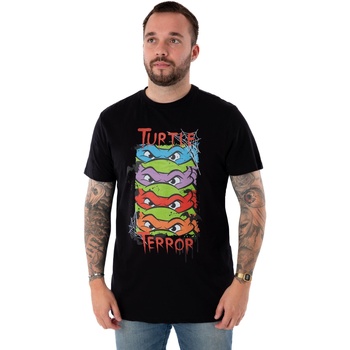 Abbigliamento Uomo T-shirts a maniche lunghe Teenage Mutant Ninja Turtles Terror Nero