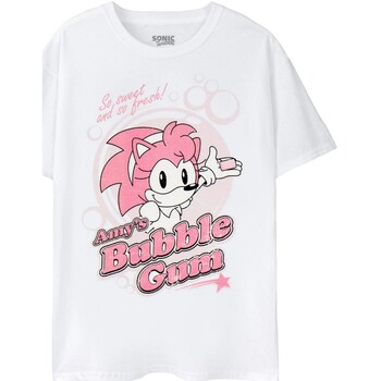 Abbigliamento Donna T-shirt maniche corte Sonic The Hedgehog  Bianco