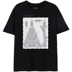 Abbigliamento Uomo T-shirts a maniche lunghe Top Gun NS7912 Nero