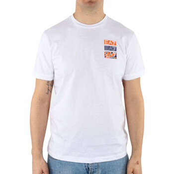 Abbigliamento Uomo T-shirt maniche corte Emporio Armani EA7 3DPT12-PJ7BZ Bianco