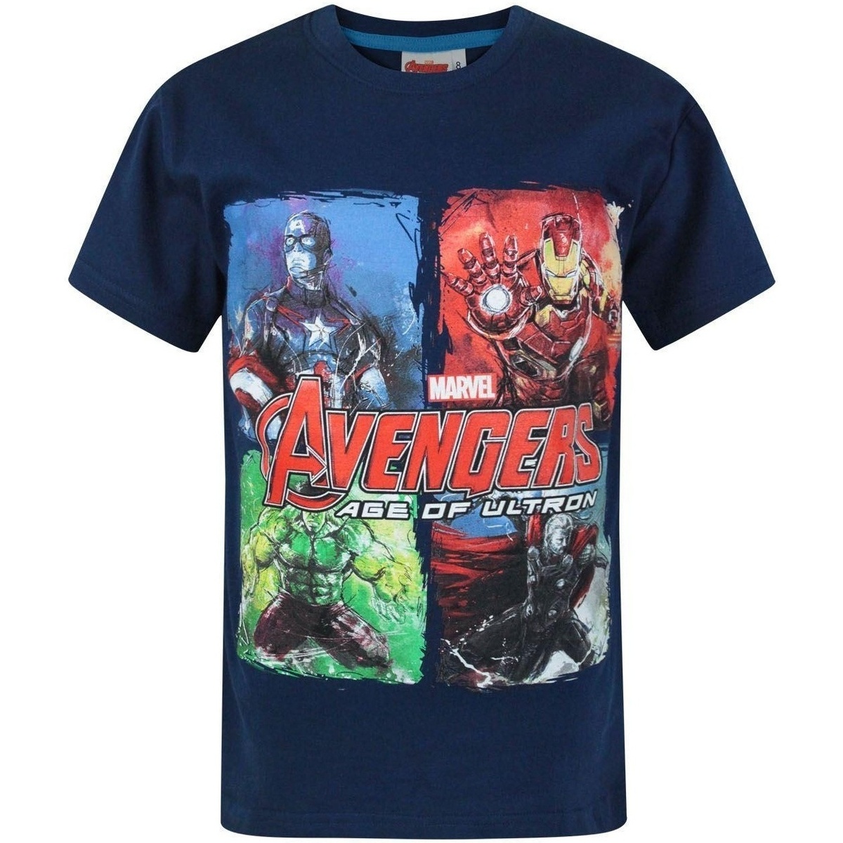 Abbigliamento Unisex bambino T-shirt maniche corte Avengers NS7687 Blu