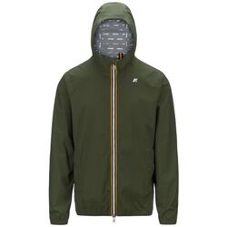 Abbigliamento Uomo Giacche / Blazer K-Way Giacca Jack Stretch Nylon Jersey Uomo Green Cypress Verde