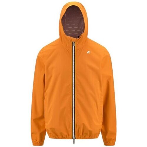 Abbigliamento Uomo Giacche / Blazer K-Way Giacca Jack Stretch Dot Uomo Orange Arancio