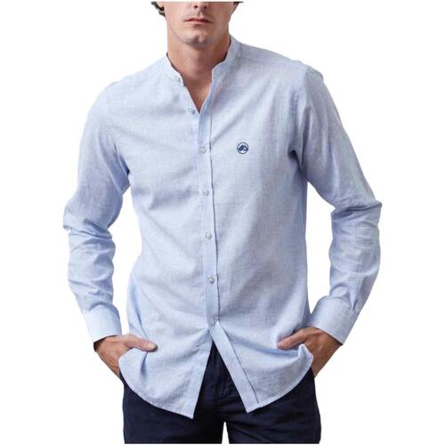 Abbigliamento Uomo Camicie maniche lunghe Altonadock  Blu
