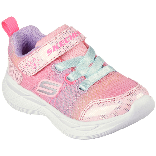 Scarpe Bambina Sneakers Skechers SNAP SPRINTS 2.0-STARS AWAY Rosa