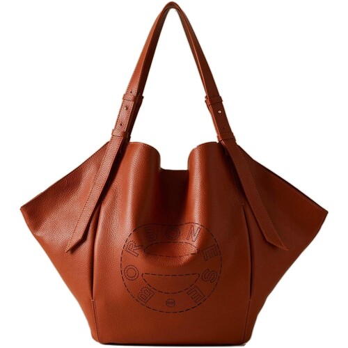 Borse Donna Tote bag / Borsa shopping Borbonese 149238 Terracotta