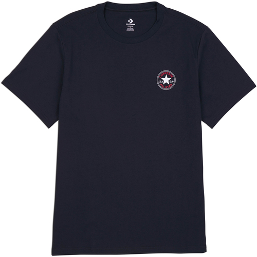 Abbigliamento T-shirt maniche corte Converse Go-To Mini Patch Nero