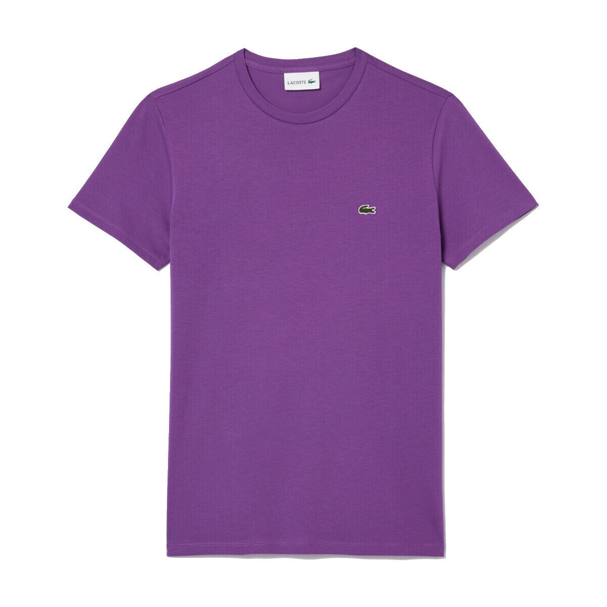 Abbigliamento Uomo T-shirt maniche corte Lacoste TH6709 Viola