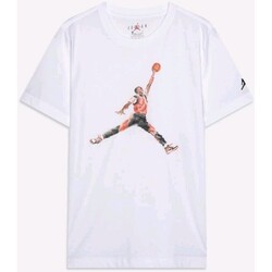 Abbigliamento Bambino T-shirt & Polo Nike 95C900-001 Bianco