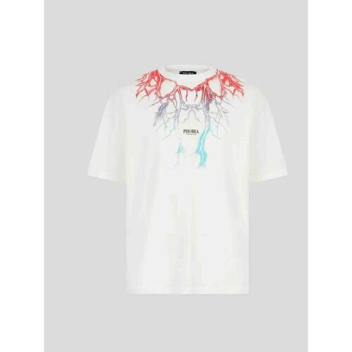 Abbigliamento Uomo T-shirt maniche corte Phobia PH00541 Bianco