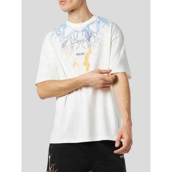 Abbigliamento Uomo T-shirt maniche corte Phobia PH00543 Bianco