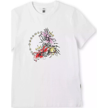 Abbigliamento Bambina T-shirt maniche corte O'neill 3850006-11010 Bianco