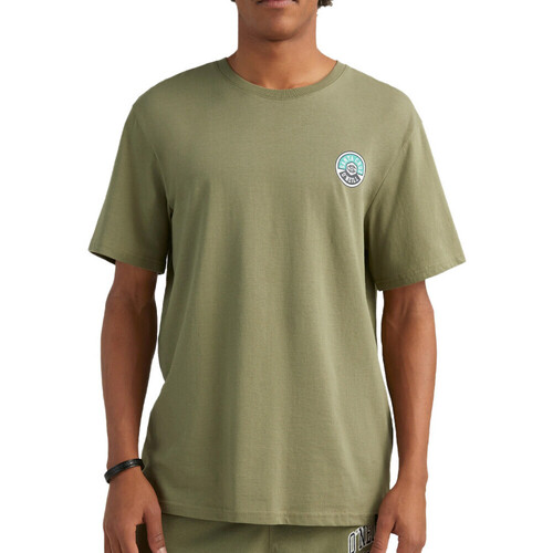 Abbigliamento Uomo T-shirt & Polo O'neill 2850118-16011 Verde