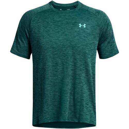 Abbigliamento Uomo T-shirt & Polo Under Armour Ua Tech Textured Ss Verde