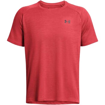 Abbigliamento Uomo T-shirt & Polo Under Armour Ua Tech Textured Ss Rosso