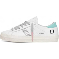 Scarpe Donna Sneakers Date Date sneakers basse donna Hill Low bianco verde Bianco