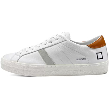 Scarpe Uomo Sneakers Date Date sneakers uomo Hill Low vintage cuoio Bianco