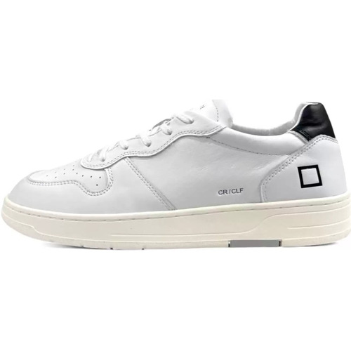 Scarpe Uomo Sneakers Date Date sneakers Court bianco nero Bianco