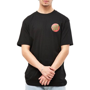 Abbigliamento Uomo T-shirt maniche corte Santa Cruz SCA-TEE-10755 Nero