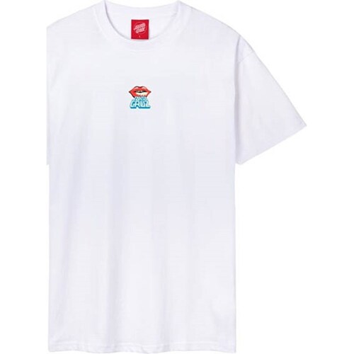 Abbigliamento Uomo T-shirt maniche corte Santa Cruz SCA-TEE-10689 Bianco