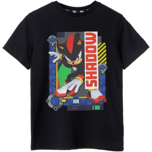Abbigliamento Bambino T-shirt maniche corte Sonic The Hedgehog NS7768 Nero