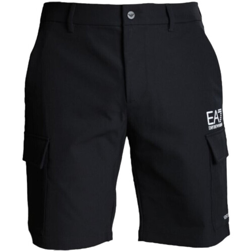Abbigliamento Uomo Shorts / Bermuda Emporio Armani EA7 3DPS03-PNFRZ Nero
