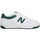 Scarpe Uomo Sneakers New Balance 480 Cuir Homme White Green Bianco