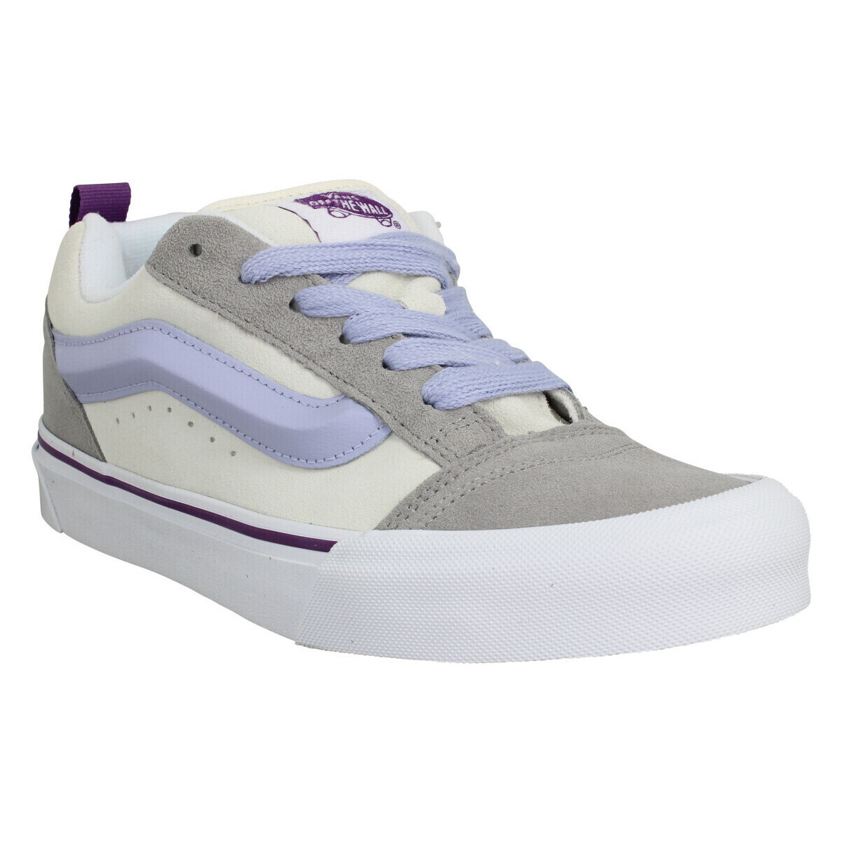 Scarpe Donna Sneakers Vans Knu Skool Velours Toile Femme Purple Viola