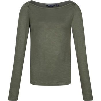 Abbigliamento Donna T-shirts a maniche lunghe Regatta RG7172 Verde