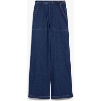 Abbigliamento Donna Pantaloni Max Mara Pantalone Denim Blu