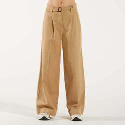 Abbigliamento Donna Pantaloni da tuta Max Mara Weekend Max Mara pantalone ampio beige Beige