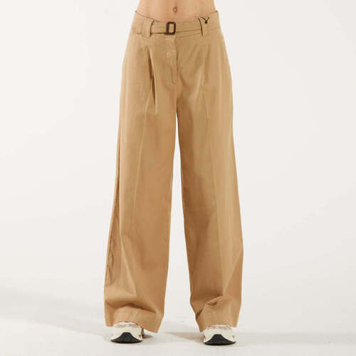 Abbigliamento Donna Pantaloni da tuta Max Mara Weekend Max Mara pantalone ampio beige Beige