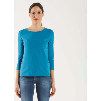 Abbigliamento Donna T-shirt maniche corte Max Mara Weekend Max Mara maglia blu a mezza manica Blu