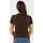 Abbigliamento Donna T-shirt maniche corte Moschino t-shirt logata Marrone