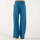 Abbigliamento Donna Pantaloni Max Mara Weekend Max Mara pantalone a palazzo in tela blu Blu