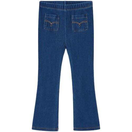 Abbigliamento Bambina Pantaloni Mayoral  Blu